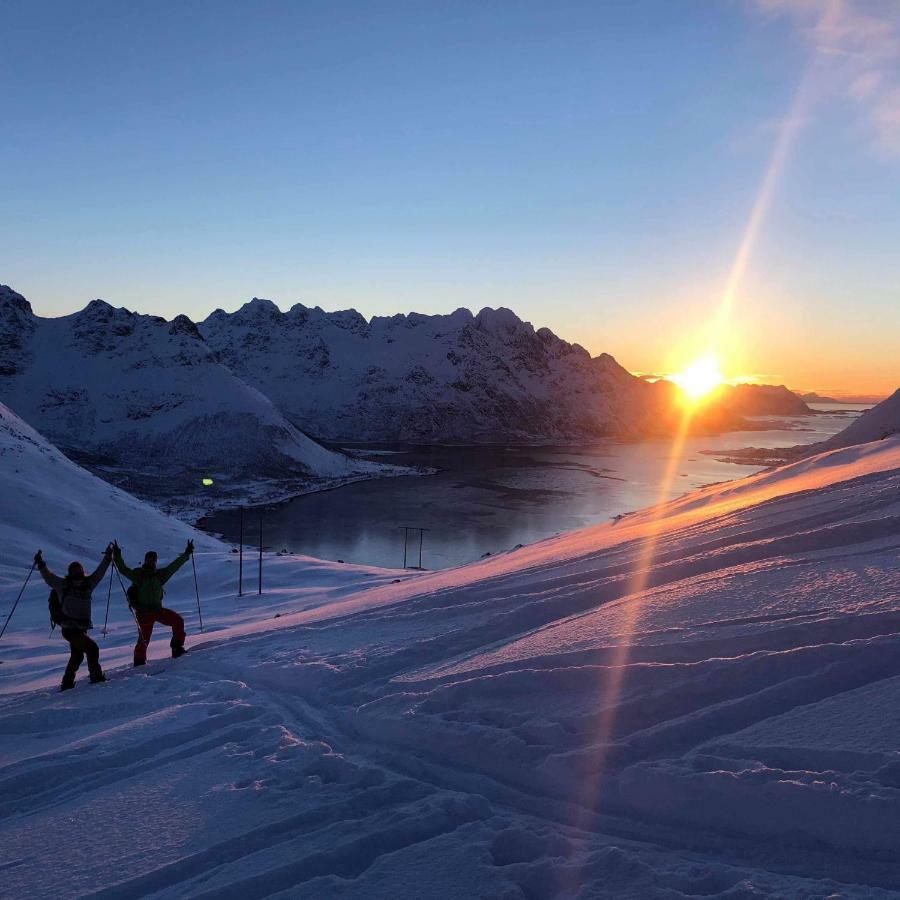 Pilan Lodge Lofoten Vestpollen Екстер'єр фото